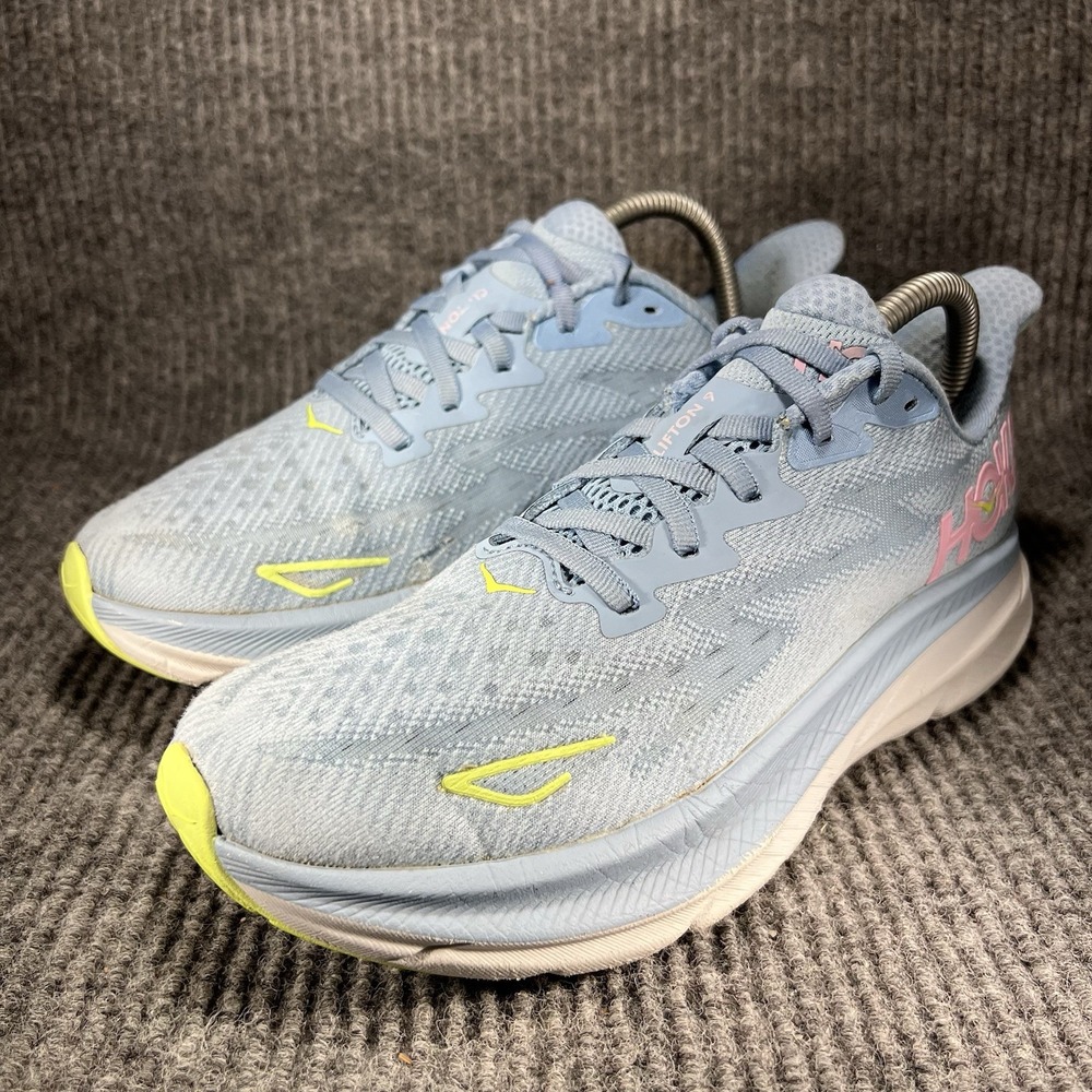 Hoka One One Clifton 9 Women's Size 9.5‎ Dusk Pink Twilight Shoes 1127896 DNK